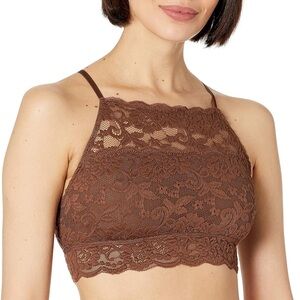 Mae Women's High-Neck Lace Bralette